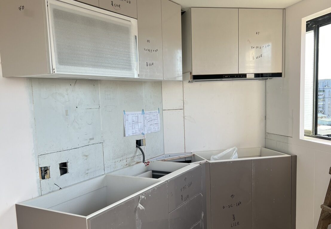 住宅水電施工示意,廚房插座與給水點配置